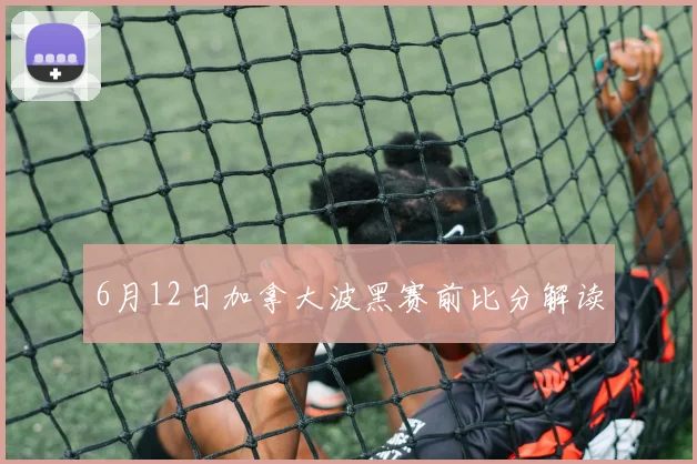 6月12日加拿大波黑赛前比分解读