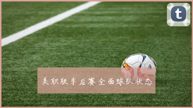 美职联季后赛全面球队状态